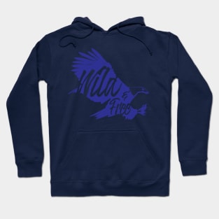 wild and free bald eagle Hoodie